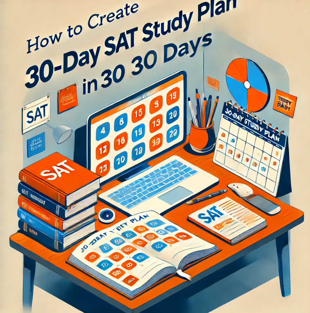 How to Create the Perfect SAT Study Plan in 30 Days
